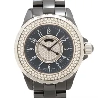 シャネル J12 H1708 CE×SS CE×SS QZ ブラック文字盤 あまりごま1