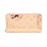 ヴィトン モノグラム ジッピーウォレット - ピンクゴールド ラウンドジップウォレット M27046