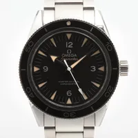 オメガ シーマスター 300 マスターコーアクシャル クロノメーター 233.30.41.21.01.001 SS SS AT ブラック文字盤 あまりごま2