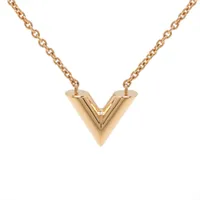 ヴィトン M00857 エセンシャル V LE2245 ネックレス GP ゴールド