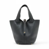 エルメス ピコタンロック18 PM トリヨンクレマンス ブラック ゴールド金具 D:2019年