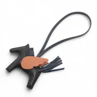 エルメス ロデオチャーム ペガサスPM W:2024年 チャーム アニョーミロ×スイフト ブラック×ゴールド×ブルーニュイ