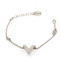 ヴィトン M63198 ブレスレットエセンシャルV LE1211 ブレスレット メタル シルバー