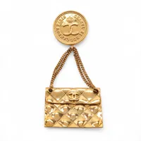 シャネル 31 RUE CAMBON 29 ブローチ GP ゴールド