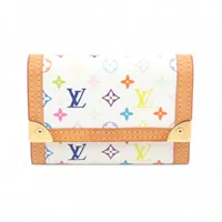 ヴィトン マルチカラー ポルトモネ プラ M92657 ブロン コインケース