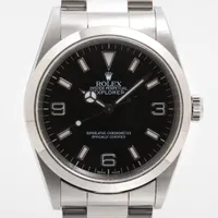 ロレックス エクスプローラーⅠ 14270 SS SS AT ブラック文字盤