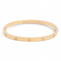 カルティエ ラブ SM ブレスレット 750(PG) 18.1g 16 ドライバー付き