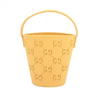 グッチ GGスプリーム チルドレンズ ラバー ハンドバッグ イエロー 723051