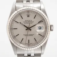 ロレックス デイトジャスト36 16234 SS×WG SS AT シルバー文字盤 あまりごま2