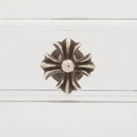 クロムハーツ CHプラス スタッド ピアス(片耳用) 925×14K 0.7g