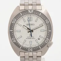 セイコー プロスペックス セイコー腕時計110周年記念限定モデル ダイバースキューバ Save the Ocean SBDC187 SS SS AT シルバー文字盤 あまりごま3