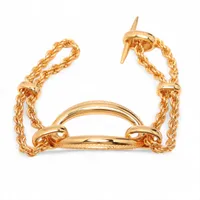 サンローラン ブレスレット M GP ゴールド