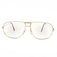 カルティエ トリニティ メガネ 62□12-40 GP ゴールド×ボルドー