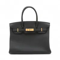 エルメス バーキン30 ルトゥルネ トゴ ブラック ゴールド金具 K:2025年