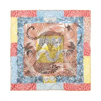 エルメス カレ70 JUNGLE LOVE ジャングルラブ スカーフ シルク マルチカラー