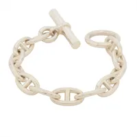 エルメス シェーヌダンクルGM 2021 ブレスレット 12コマ 925 63.5g シルバー