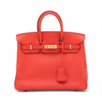 エルメス バーキン25 ルトゥルネ ヴォースイフト カプシーヌ ゴールド金具 X:2016年