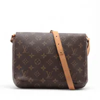 ヴィトン モノグラム ミュゼットタンゴ M51257 ブラウン