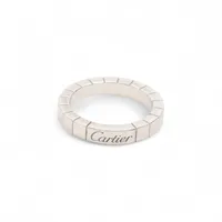 カルティエ ラニエール リング 750(WG) 6.0g 49