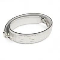 フェンディ ストラップユー ショルダーストラップ レザー シルバー