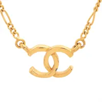 シャネル ココマーク 1982 ネックレス GP ゴールド