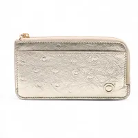 ブルガリ ブルガリブルガリ オーストリッチ フラグメントケース ゴールド