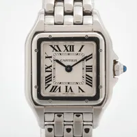 カルティエ パンテール ドゥ カルティエ SM WSPN0006 SS SS QZ シルバー文字盤