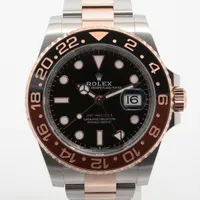 ロレックス GMTマスターⅡ 126711CHNR PG×SS PG×SS AT ブラック文字盤 あまりごま3