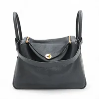 エルメス リンディ30 トリヨンクレマンス ブラック ゴールド金具 D:2019年