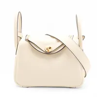 エルメス リンディ ミニ20 トリヨンクレマンス クリーム ゴールド金具 K:2025年