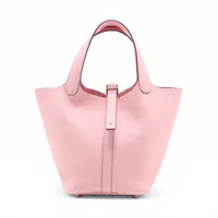 エルメス ピコタンロック18 PM トリヨンクレマンス ローズサクラ シルバー金具 K:2025年