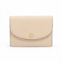 ヴィトン モノグラムアンプラント ポルトモネロザリ M81445 クレーム コインケース RFID反応あり