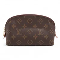 ヴィトン モノグラム ポシェットコスメティック M47515 ブラウン ポーチ RFID反応有