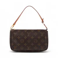 ヴィトン モノグラム ポシェットアクセソワール M51980 ブラウン