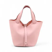 エルメス ピコタンロック18 PM トリヨンクレマンス ローズサクラ シルバー金具 W:2024年