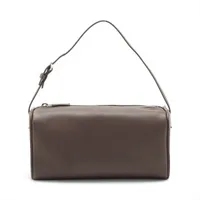 ザロウ 90's レザー ハンドバッグ ブラウン