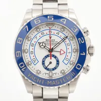 ロレックス ヨットマスターⅡ 116680 SS SS AT ホワイト文字盤
