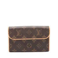 ヴィトン モノグラム ポシェットフロランティーヌ M51855 ブラウン ベルトサイズXS