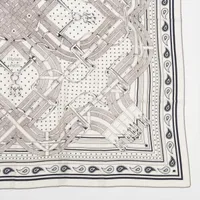 エルメス カレジェアン MORS A JOUETS BANDANA スカーフ カシミヤ