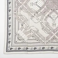 エルメス カレジェアン MORS A JOUETS BANDANA スカーフ カシミヤ