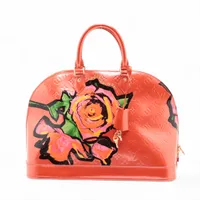 ヴィトン ヴェルニxスティーブンスプラウス アルマGM M93686 レッド