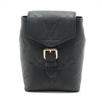 ヴィトン モノグラム アンプラント タイニーバックパック M80596 ブラック RFID反応あり