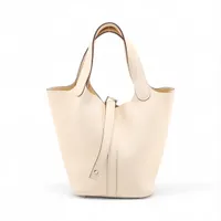 エルメス ピコタンロック18 PM トリヨンクレマンス ナタ シルバー金具 Z:2021年