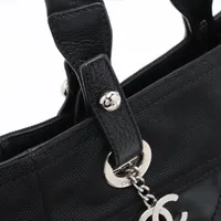 シャネル パリビアリッツPM コーティングキャンバス トートバッグ
