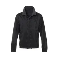 Prada Triangle logo 23 years Polyester Jacket 46 Men's Black