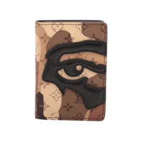 ヴィトン モノグラム オーガナイザー･ドゥ ポッシュ M82574 ベージュ×ブラック カードケース RFID反応あり