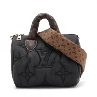 ヴィトン LVピロー スピーディ バンドリエール25 M59008 ブラック RFID反応あり