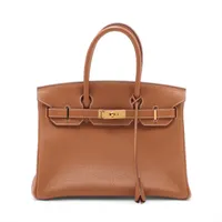 エルメス バーキン30 ルトゥルネ トゴ ゴールド ゴールド金具 □P:2012年