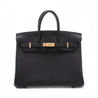 エルメス バーキン25 ルトゥルネ トゴ ブラック ゴールド金具 K:2025年