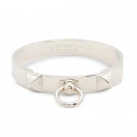 エルメス コリエドシアン 2023 バングル SH 925 40.6g シルバー